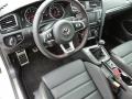  2017 Volkswagen Golf GTI Titan Black Interior #5