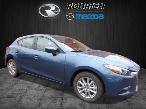 Eternal Blue Mica Mazda MAZDA3 Sport 5 Door.  Click to enlarge.
