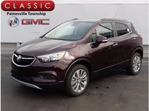 Black Cherry Metallic Buick Encore Preferred.  Click to enlarge.