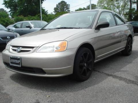 Shoreline Mist Metallic Honda Civic LX Coupe.  Click to enlarge.