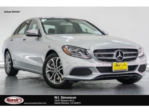 Iridium Silver Metallic Mercedes-Benz C 300 Sedan.  Click to enlarge.