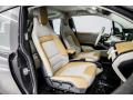  2017 BMW i3 Giga Cassia Natural Leather/Carum Spice Grey Wool Cloth Interior #2