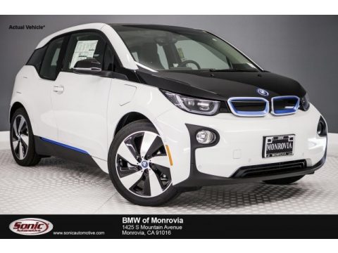 Capparis White BMW i3 with Range Extender.  Click to enlarge.