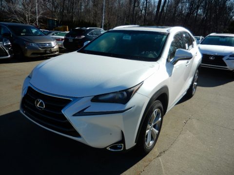 Eminent White Pearl Lexus NX 200t AWD.  Click to enlarge.