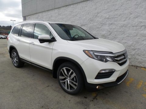 White Diamond Pearl Honda Pilot Touring AWD. Click to enlarge. White Diamond Pearl Honda Pilot Touring AWD. Click to enlarge.