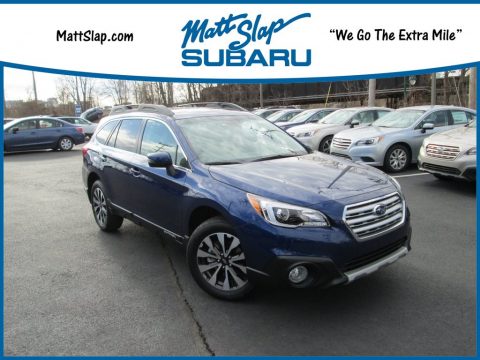 Lapis Blue Pearl Subaru Outback 2.5i Limited.  Click to enlarge.