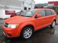 Front 3/4 View of 2017 Dodge Journey SXT AWD #1