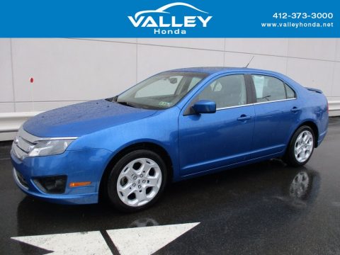 Blue Flame Metallic Ford Fusion SE.  Click to enlarge.