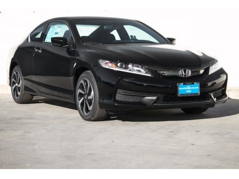 Crystal Black Pearl Honda Accord LX-S Coupe.  Click to enlarge.