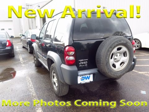 Bright Silver Metallic Jeep Liberty Sport 4x4.  Click to enlarge.