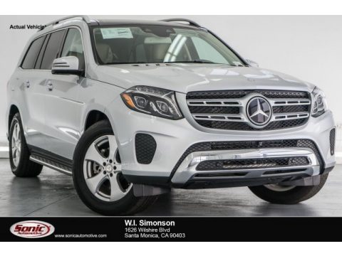 Iridium Silver Metallic Mercedes-Benz GLS 450 4Matic.  Click to enlarge.