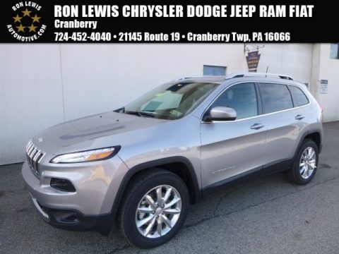 Billet Silver Metallic Jeep Cherokee Limited 4x4.  Click to enlarge.