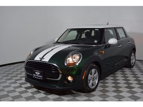British Racing Green II Metallic Mini Hardtop Cooper 4 Door.  Click to enlarge.