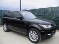 Front 3/4 View of 2017 Land Rover Range Rover Sport SE #1