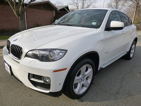 Alpine White BMW X6 xDrive35i.  Click to enlarge.