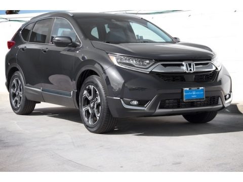 Gunmetal Metallic Honda CR-V Touring.  Click to enlarge.