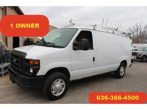 Oxford White Ford E Series Van E150 Commercial.  Click to enlarge.