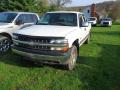 Front 3/4 View of 2000 Chevrolet Silverado 1500 LS Extended Cab 4x4 #3