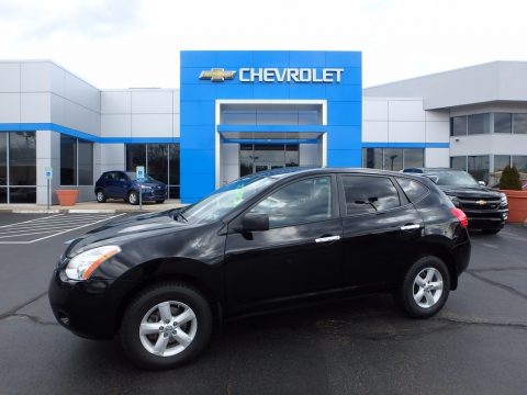 Wicked Black Nissan Rogue S AWD.  Click to enlarge.