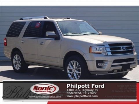 White Gold Ford Expedition Limited.  Click to enlarge.