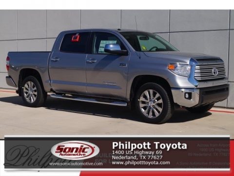 Silver Sky Metallic Toyota Tundra Limited CrewMax.  Click to enlarge.