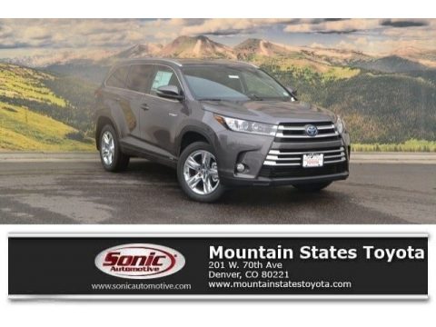 Predawn Gray Mica Toyota Highlander Limited AWD.  Click to enlarge.
