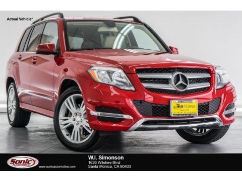 Mars Red Mercedes-Benz GLK 350 4Matic.  Click to enlarge.