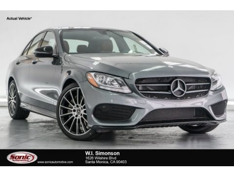 Selenite Grey Metallic Mercedes-Benz C 300 Sedan.  Click to enlarge.