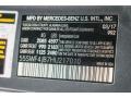Mercedes-Benz Color Code 992 Selenite Grey Metallic #6