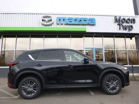 Jet Black Mica Mazda CX-5 Touring AWD.  Click to enlarge.