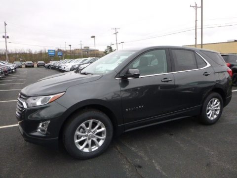 Nightfall Gray Metallic Chevrolet Equinox LT AWD.  Click to enlarge.