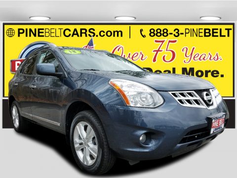 Graphite Blue Nissan Rogue SV AWD.  Click to enlarge.