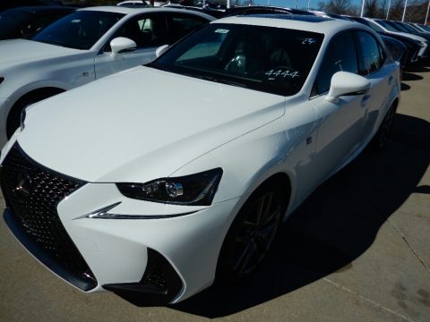 Ultra White Lexus IS 300 AWD F Sport.  Click to enlarge.