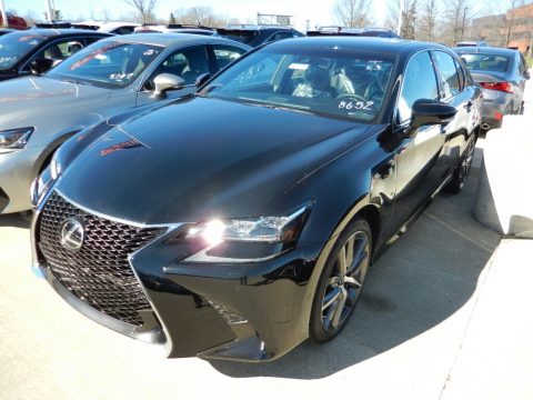 Obsidian Lexus GS 350 AWD.  Click to enlarge.