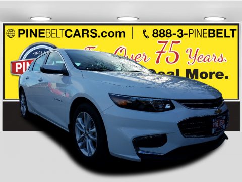 Summit White Chevrolet Malibu LT.  Click to enlarge.