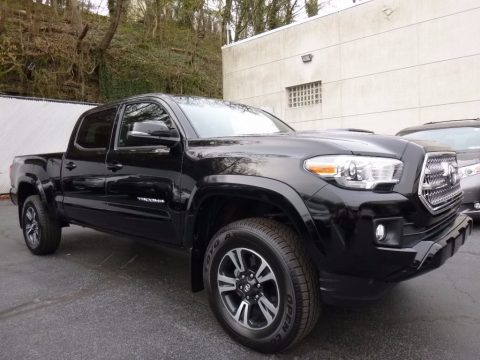 Black Toyota Tacoma TRD Sport Double Cab 4x4.  Click to enlarge.