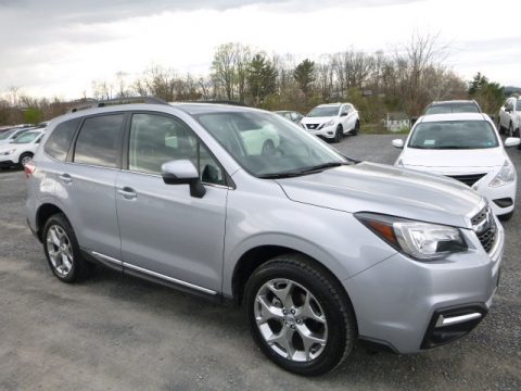 Ice Silver Metallic Subaru Forester 2.5i Touring.  Click to enlarge.