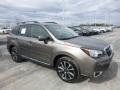 Front 3/4 View of 2017 Subaru Forester 2.0XT Touring #1