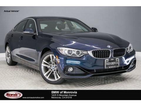 Midnight Blue Metallic BMW 4 Series 430i Gran Coupe.  Click to enlarge.