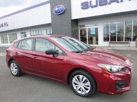 Venetian Red Pearl Subaru Impreza 2.0i 5-Door.  Click to enlarge.