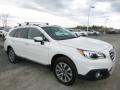 Front 3/4 View of 2017 Subaru Outback 2.5i Touring #1