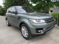 Front 3/4 View of 2017 Land Rover Range Rover Sport SE #2