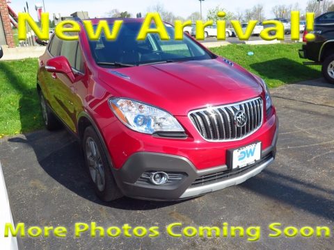 Ruby Red Metallic Buick Encore Convenience AWD.  Click to enlarge.