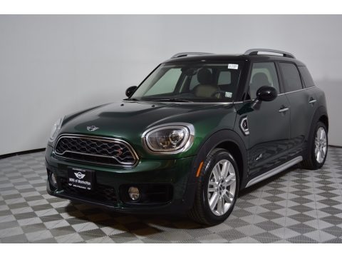 British Racing Green II Metallic Mini Countryman Cooper S ALL4.  Click to enlarge.