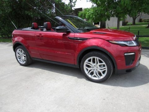 Firenze Red Metallic Land Rover Range Rover Evoque HSE Dynamic.  Click to enlarge.