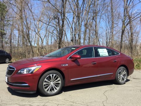 Crimson Red Tintcoat Buick LaCrosse Premium AWD.  Click to enlarge.