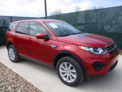 Firenze Red Metallic Land Rover Discovery Sport SE 4WD.  Click to enlarge.