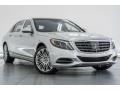 Front 3/4 View of 2017 Mercedes-Benz S Mercedes-Maybach S550 4Matic Sedan #11