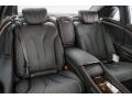 Rear Seat of 2017 Mercedes-Benz S Mercedes-Maybach S550 4Matic Sedan #13