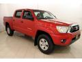 Front 3/4 View of 2015 Toyota Tacoma V6 Double Cab 4x4 #1